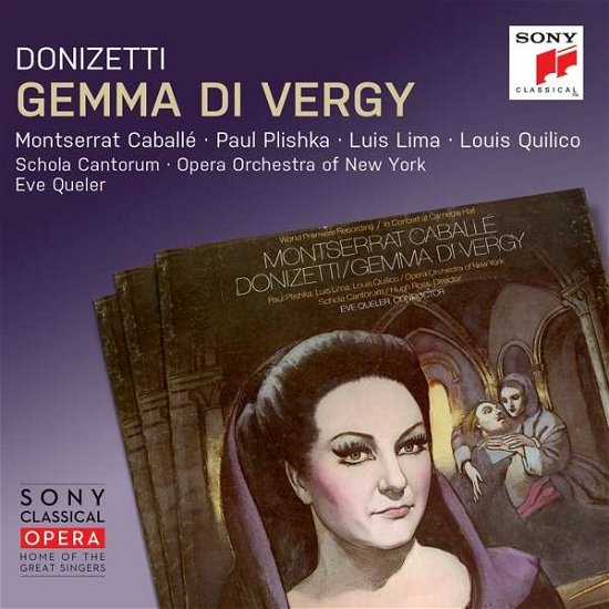 Gemma Di Vergy - Donizetti / Caballe / Queler - Muziek - SI / SNYC CLASSICAL - 0889854703424 - 6 oktober 2017