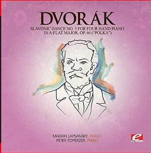 Slavonic Dance 3 Four Hand Piano A-Flat Maj 46-Dvo - Dvorak - Music - Essential - 0894231595424 - September 2, 2016