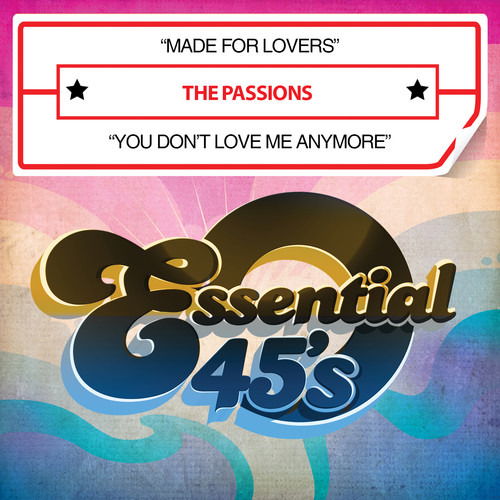 Cover for Passions  · Made For Lovers / You Don'T Love Me Anymore (CD)