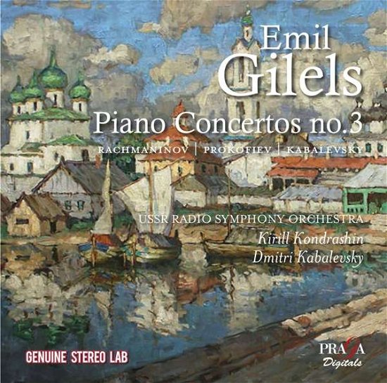 Plays Russian Piano Concertos - Emil Gilels - Music - PRAGA DIGITALS - 3149028117424 - September 25, 2012