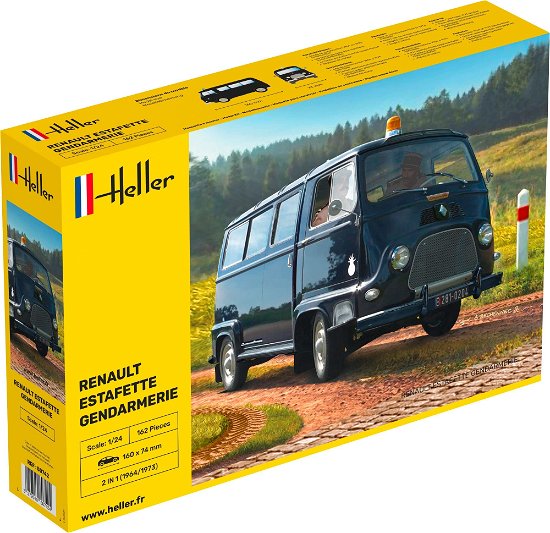 Cover for Heller · 1/24 Renault Estafette Gendarmerie (Toys)