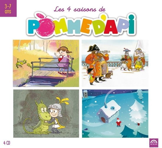 Cover for Various Artists · Les Quatre Saisons De Pomme D'api (CD) (2023)