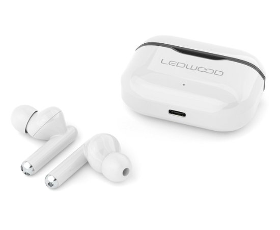 Ledwood Tws Capella Bluetooth 5.0 Tws  (White) - Ledwood - Merchandise - LEDWOOD - 3700789509424 - October 24, 2022