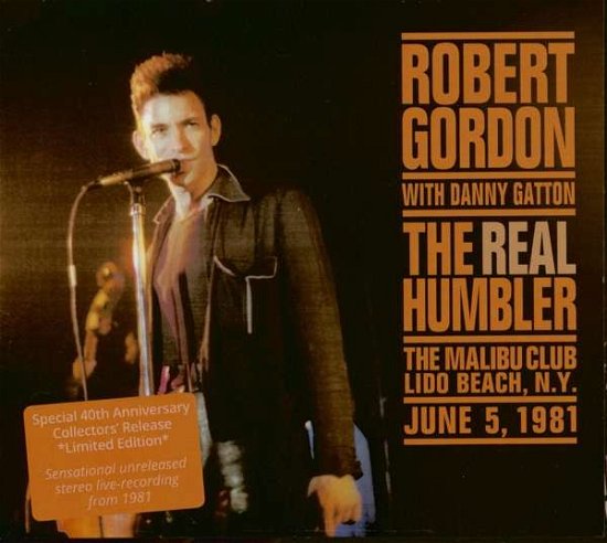 Cover for Robert Gordon · Robert Gordon with Danny Gatton-the Real Humbler (CD) (2020)