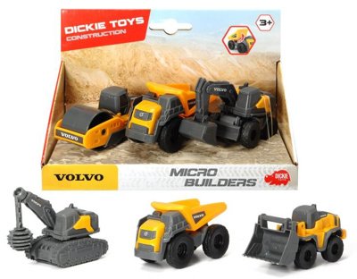 Cover for Dickie · Dickie Volvo Micro Werkvoertuigen 3st. (Toys) (2019)