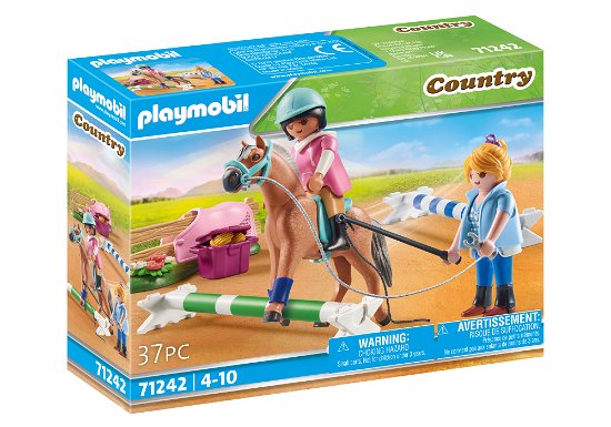 Cover for Playmobil · Playmobil Country 71242 Rijlessen (Toys)