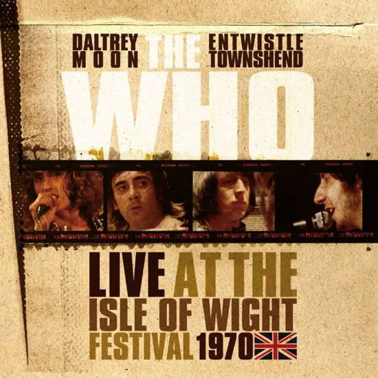 Cover for The Who · Live at the Isle of Wight Festival 1970 (LP/CD) [Limited edition] (2019)