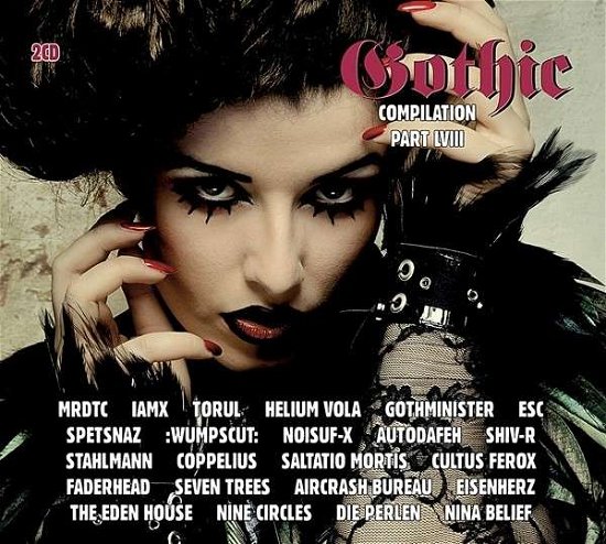 Cover for Gothic Compilation 58 (CD) (2013)