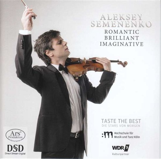 Romantic, Brilliant, Imaginative - værker for violin & klaver - Aleksey Semenenko / Inna Firsova - Musik - DAN - 4260052382424 - 15. Januar 2018