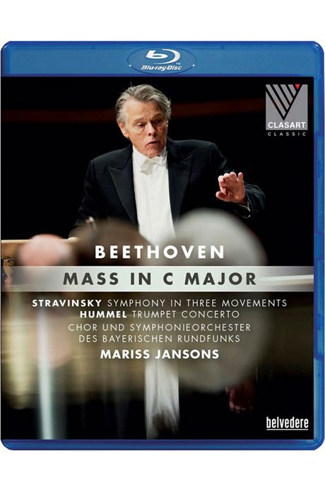 Cover for Mariss Jansons · Beethoven Mass in C Minor (Blu-Ray) (2018)