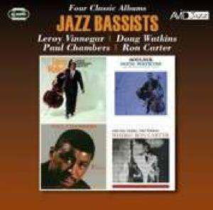 Leroy Vinnegar / Doug Watkins / Paul Chambers / Ron Carter · Jazz Bassists - Four Classic Albums (Leroy Walks! / Soulnik / 1St Bassman / Where?) (CD) (2018)