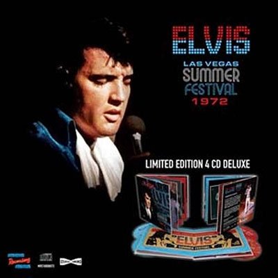 Cover for Elvis Presley · Las Vegas Summer Festival 1972 (4cd Digi Book) (CD) (2023)