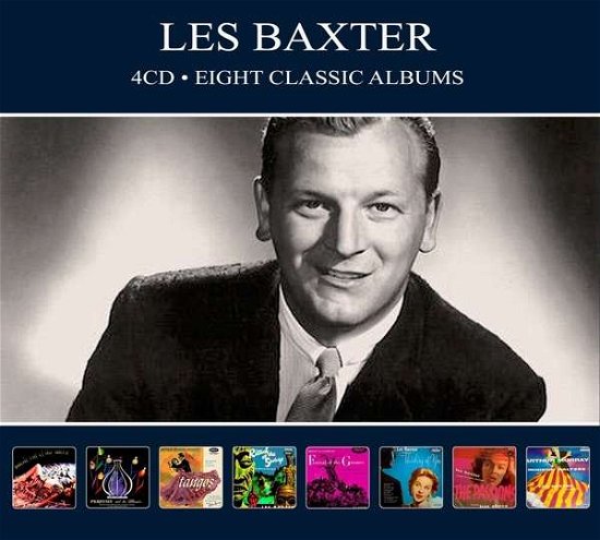 Eight Classic Albums - Les Baxter - Muziek - REEL TO REEL - 5036408217424 - 4 oktober 2019