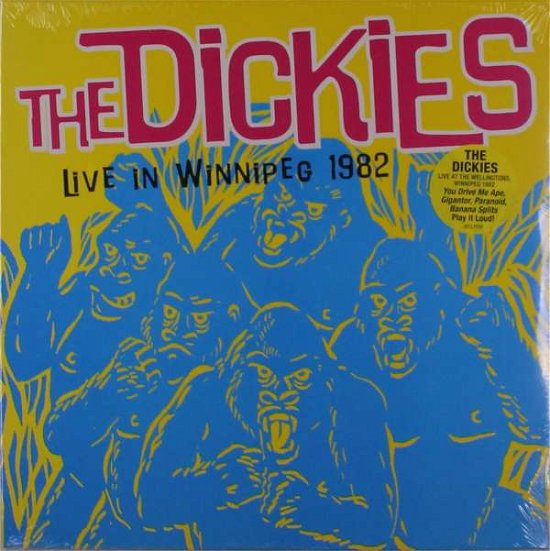 Cover for Dickies · Live In Winnipeg 1982 (LP) (2021)