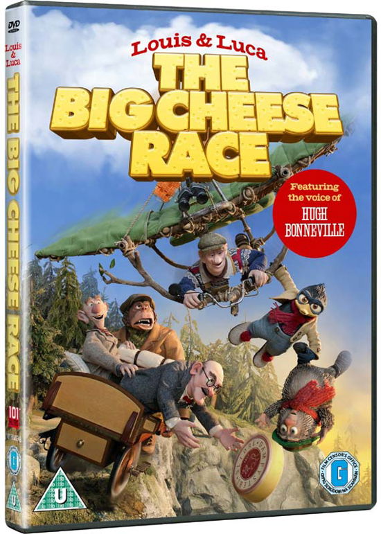 Cover for Louis and Luca  the Big Cheese Race · Louis and Luca - The Great Cheese Race (DVD) (2017)