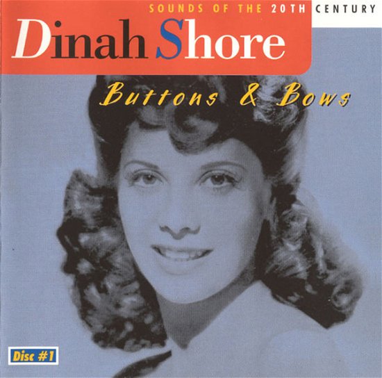 Cover for Dinah Shore  · Buttons And Bows (CD)