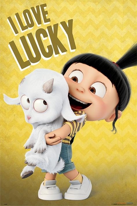Minions: Despicable Me 3 · Minions: Despicable Me 3 - I Love Lucky (poster Maxi 61x915 Cm) (MERCH) (2019)