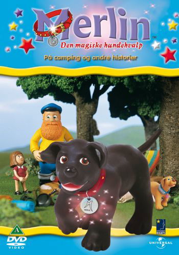 Cover for Merlin den Magiske Hundehvalp (-) · Merlin den Magiske Hundehvalp (-) - Tager På Camping (DVD) (2009)