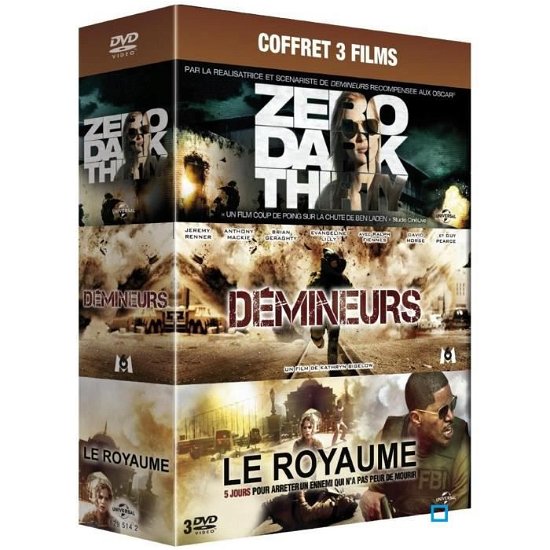 Zero Dark Thirty / Demineurs / Le Royaume - Movie - Film - UNIVERSAL - 5050582951424 - 