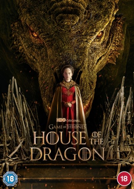 Cover for House of the Dragon S1 DVD · House Of The Dragon Season 1 (DVD) (2022)