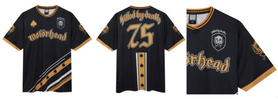 Motorhead Killed By Death Rock FC Football Shirt X-Large - Motörhead - Produtos - AMPLIFIED - 5054488994424 - 13 de julho de 2024