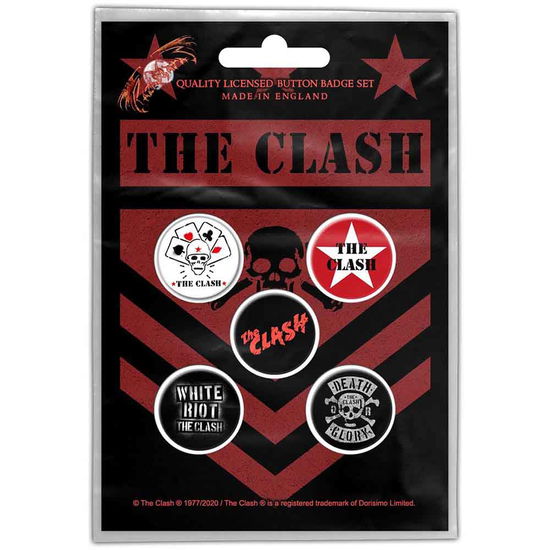 The Clash Button Badge Pack: London Calling - Clash - The - Produtos - - 5056365710424 - 31 de março de 2021