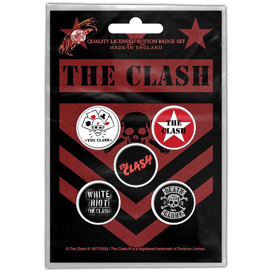 Cover for Clash - The · The Clash Button Badge Pack: London Calling (Retail Pack) (MERCH)