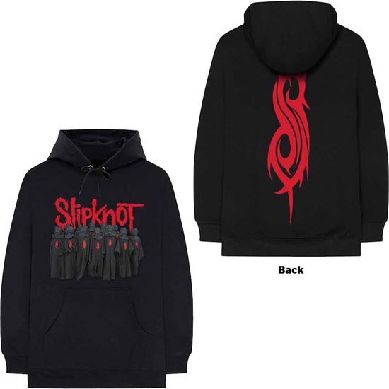 Slipknot Unisex Pullover Hoodie: Choir (Back Print) - Slipknot - Merchandise -  - 5056368652424 - 