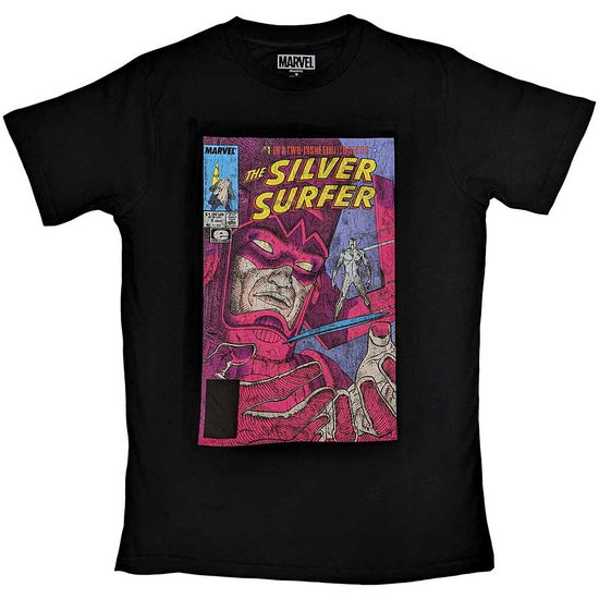 Marvel Comics Unisex T-Shirt: Galactus & Silver Surfer - Marvel Comics - Koopwaar -  - 5056737203424 - 