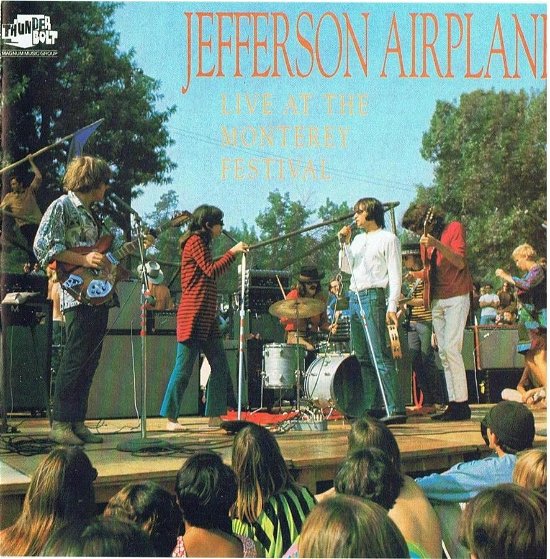 Cover for Jefferson Airplane · Live at the Monterey Festival (CD) (2003)