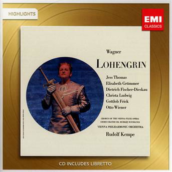 Wagner: Lohengrin (Highlights) - Rudolf Kempe - Music - Emi - 5099909489424 - September 13, 2011