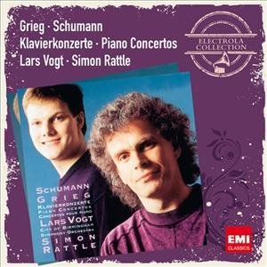 Grieg & Schumann: Piano Concertos - Simon Rattle - Música - WARNER CLASSICS - 5099946457424 - 14 de mayo de 2012