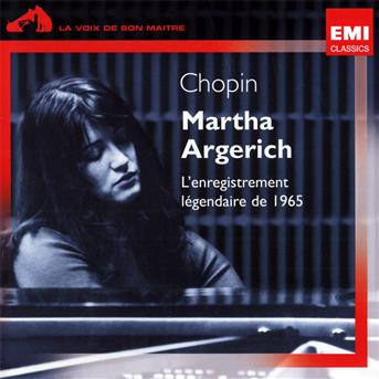 Chopin Recital 1965 - Martha Argerich - Musiikki - WARNER CLASSICS - 5099960783424 - tiistai 6. toukokuuta 2014