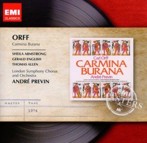 Carl Orff: Carmina Burana - Previn Andre - Musiikki - WEA - 5099967870424 - lauantai 11. marraskuuta 2017