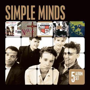 Cover for Simple Minds · 5 Album Set (CD) [Box set] (2012)