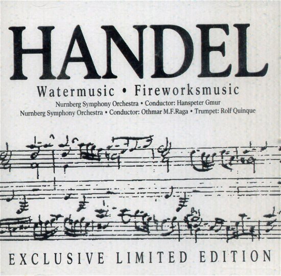 Cover for Handel · Watermusic (CD)