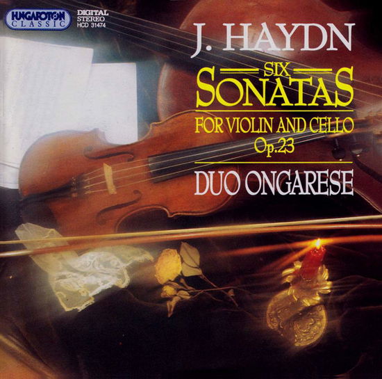 Six Sonatas Violin & Cello - J. Haydn - Musik - HUNGAROTON - 5991813147424 - 6. januar 2011