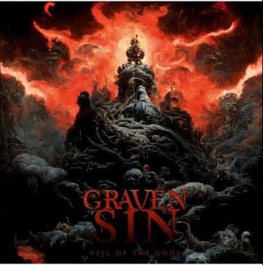 Cover for Graven Sin · Veil of the Gods (LP) (2023)