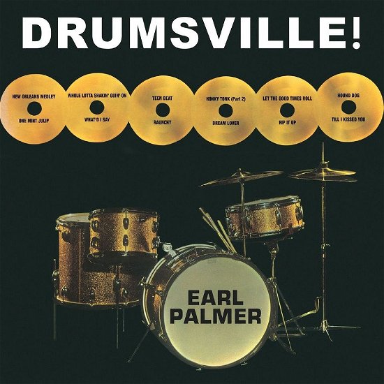 Cover for Earl Palmer · Drumsville! (LP) (2020)