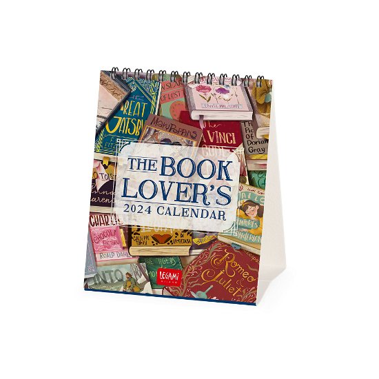 Cover for Legami · Desk Calendars - 2024 Desk Calendar - Book Lover's - 12x14.5 - Book Lover's (Paperback Book) (2023)