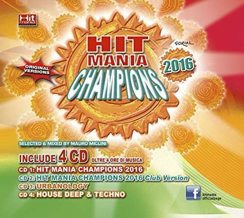 Cover for Aa. Vv. · Hit Mania Champions 2016 (CD) [Box set] (2016)