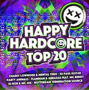 Cover for Happy Hardcore Top 20 (CD) (2016)