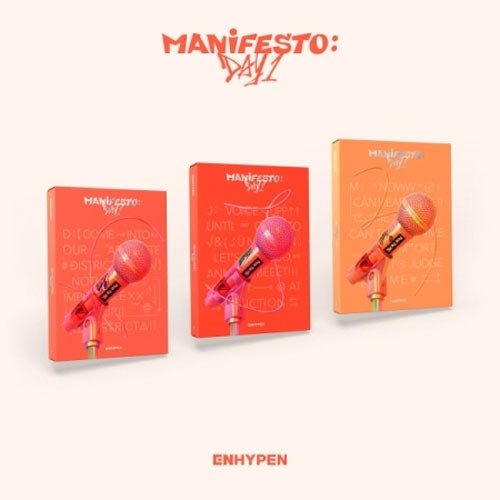 Cover for Enhypen · Manifesto : Day 1 (Standard) (CD + Merch) (2022)