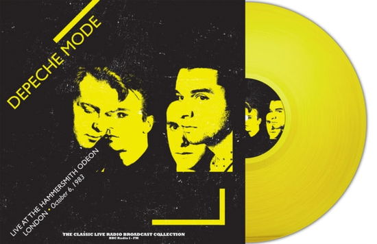 Cover for Depeche Mode · Live At The Hammersmith Odeon In London 6th October 1983 (Yellow Vinyl) (LP) [-coloure edition] (2022)