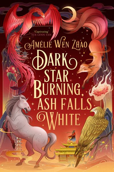 Cover for Amelie Wen Zhao · Dark Star Burning, Ash Falls White (Taschenbuch) (2024)