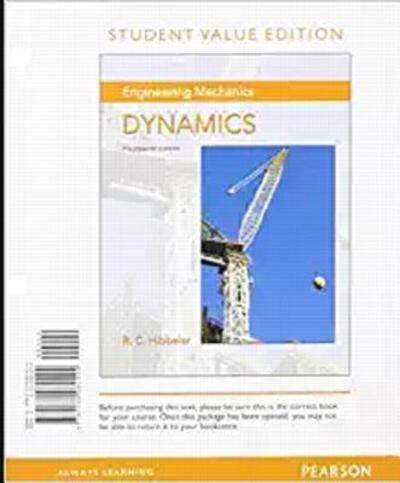 Cover for Russell C. Hibbeler · Engineering Mechanics: Dynamics, Student Value Edition (14th Edition) (Book) (2015)