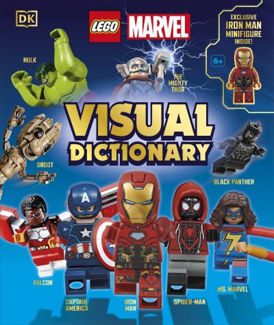 LEGO Marvel Visual Dictionary: With Exclusive LEGO Iron Man Minifigure - Simon Hugo - Boeken - Dorling Kindersley Ltd - 9780241621424 - 2 oktober 2023