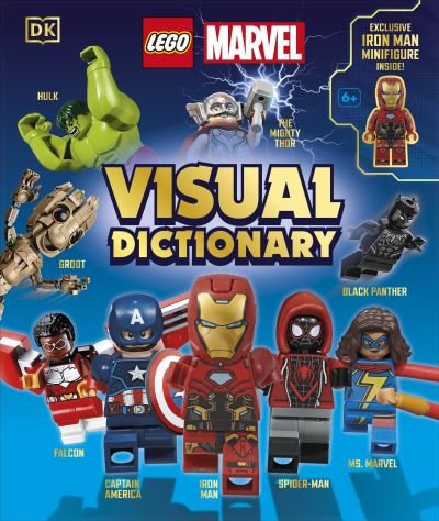 Cover for Simon Hugo · LEGO Marvel Visual Dictionary: With Exclusive LEGO Iron Man Minifigure (Hardcover Book) (2023)
