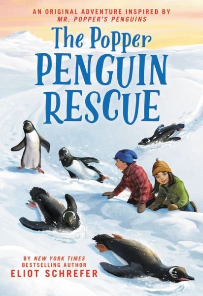 Cover for Eliot Schrefer · The Popper Penguin Rescue (Gebundenes Buch) (2020)