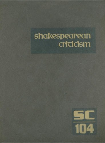 Cover for Michelle Lee · Shakespearean Criticism: Excerpts from the Criticism of William Shakespeare's Plays &amp; Poetry, from the First Published Appraisals to Current Evaluations (Shakespearean Criticism (Gale Res)) (Hardcover Book) (2007)